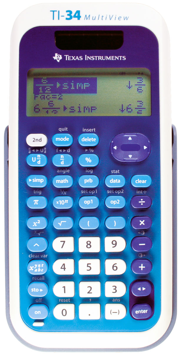 TI-34 MultiView Schulrechner 