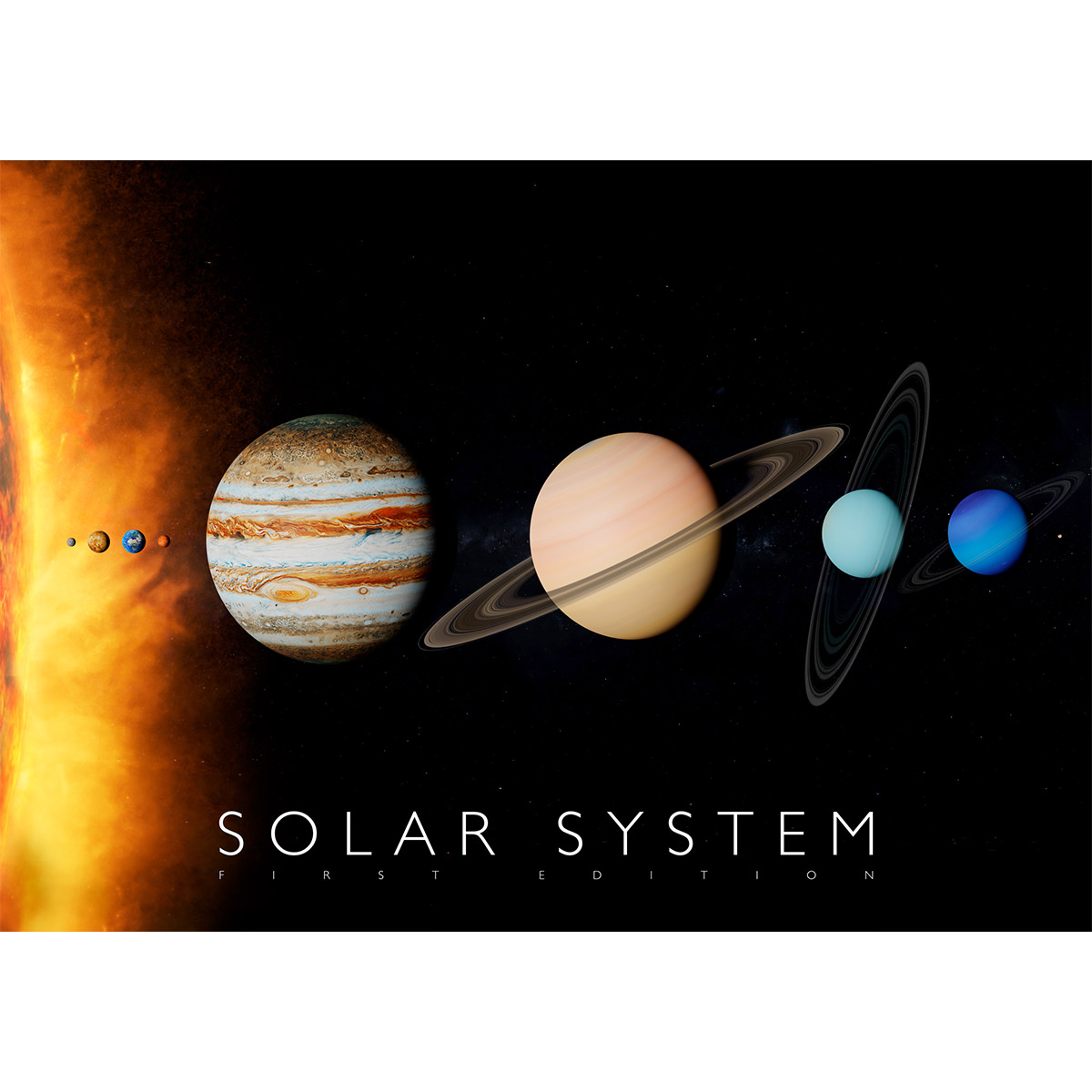 Curiscope Poster Motiv ''Solar System'' 