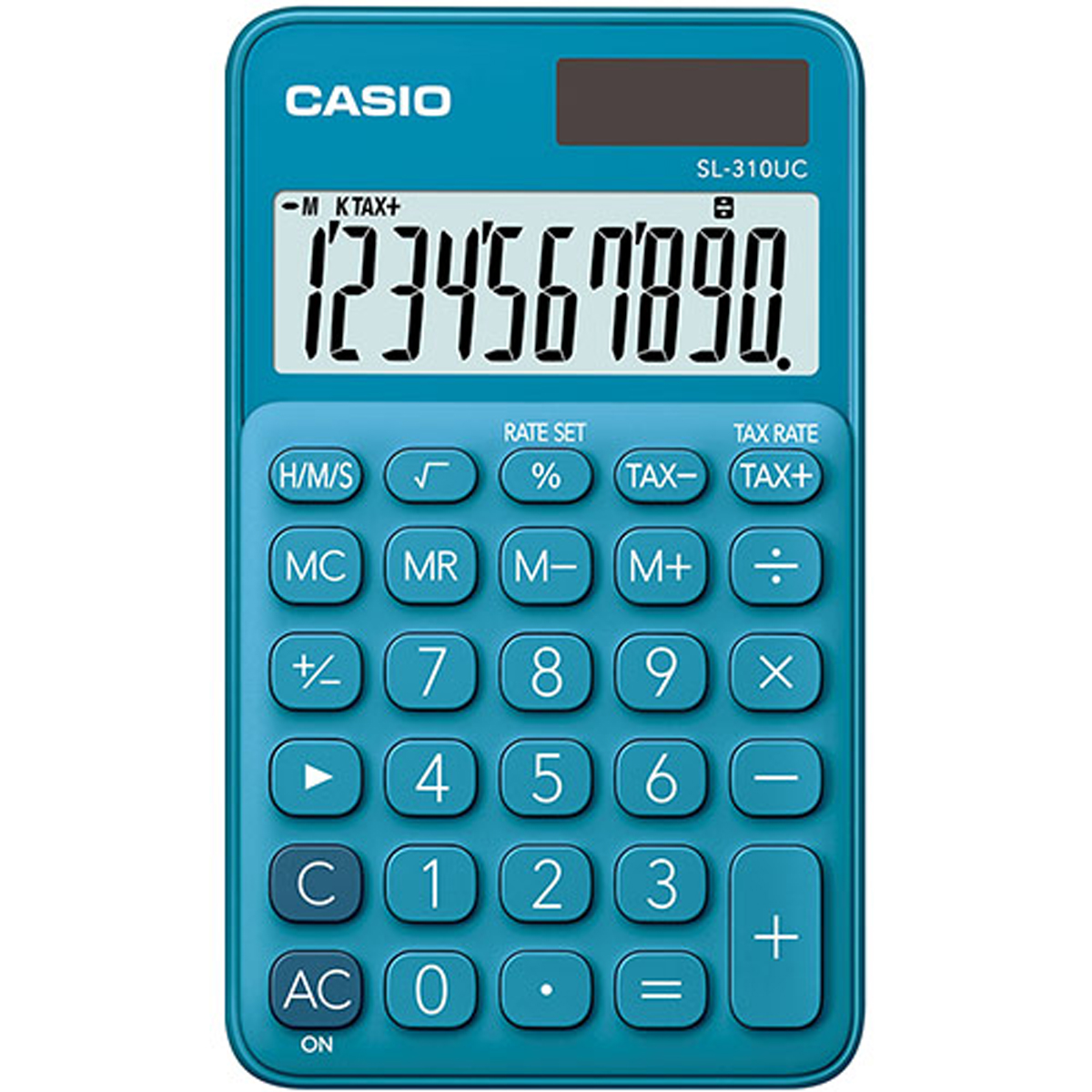 Casio SL-310 UC BU Taschenrechner blau 