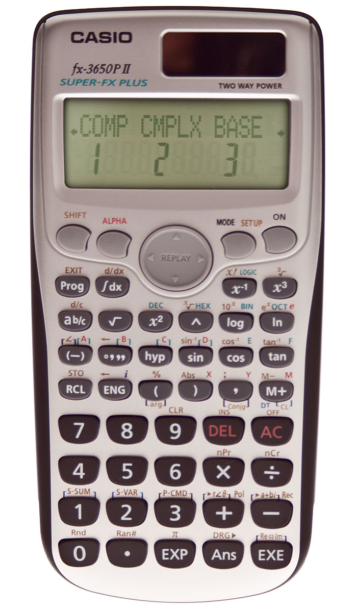 Casio FX-3650 P II Schulrechner 