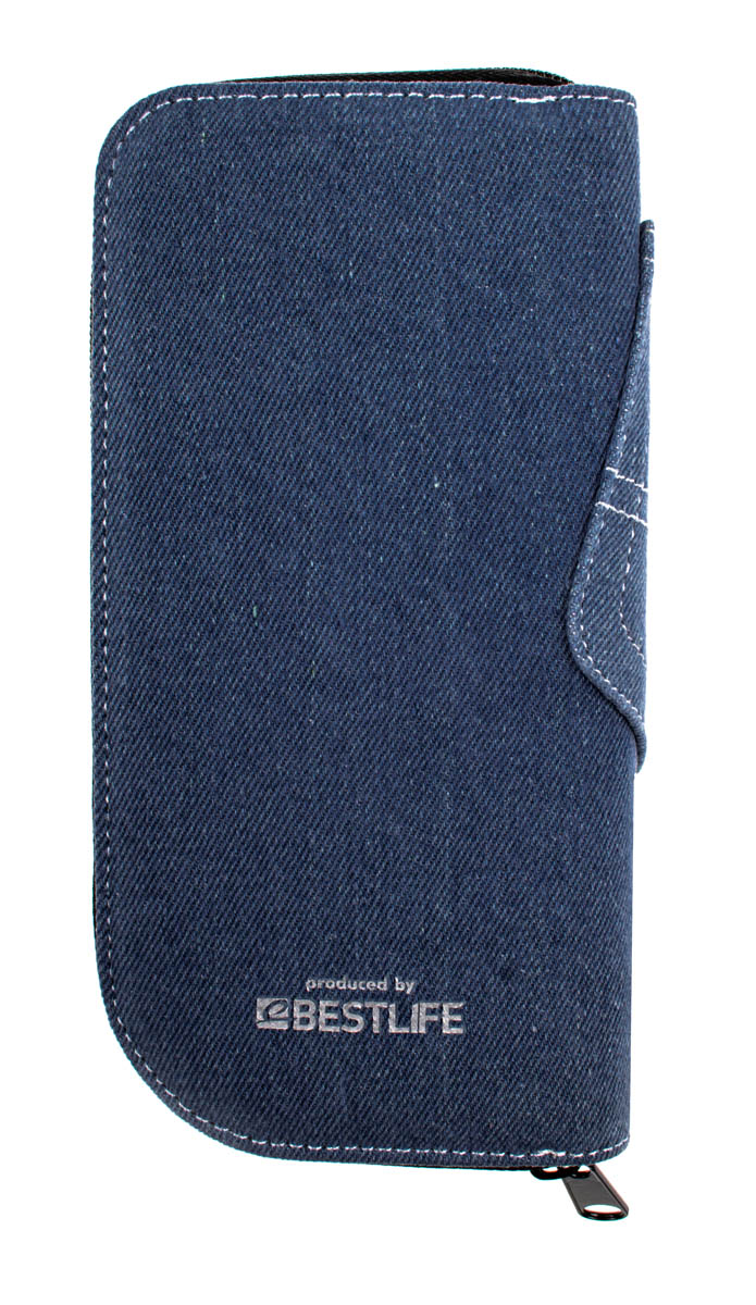 CalcCase Tiny im Jeans-Design dunkelblau für Schulrechner 