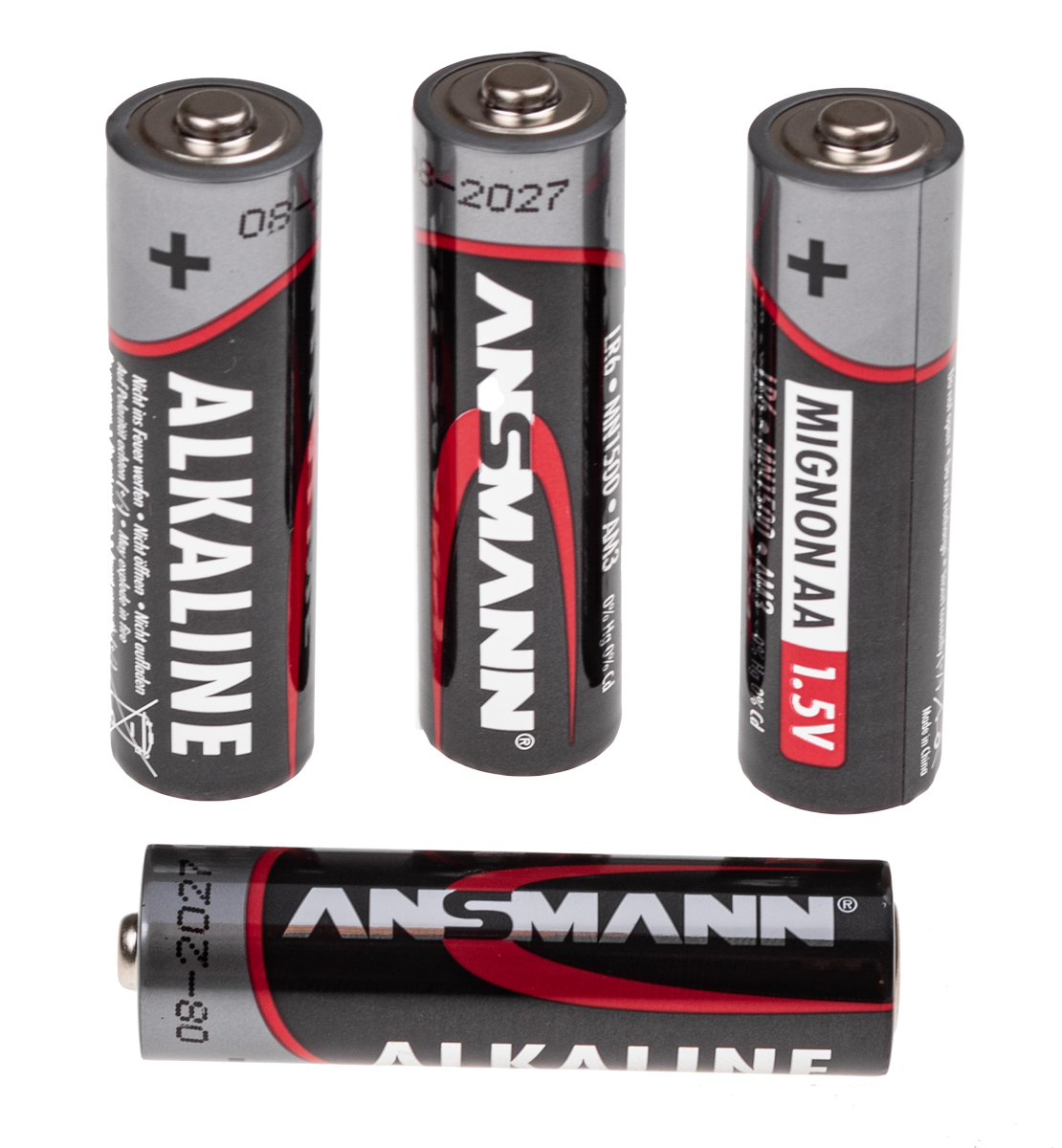 Batterie-Set AA LR6 Inhalt 4 Stück 