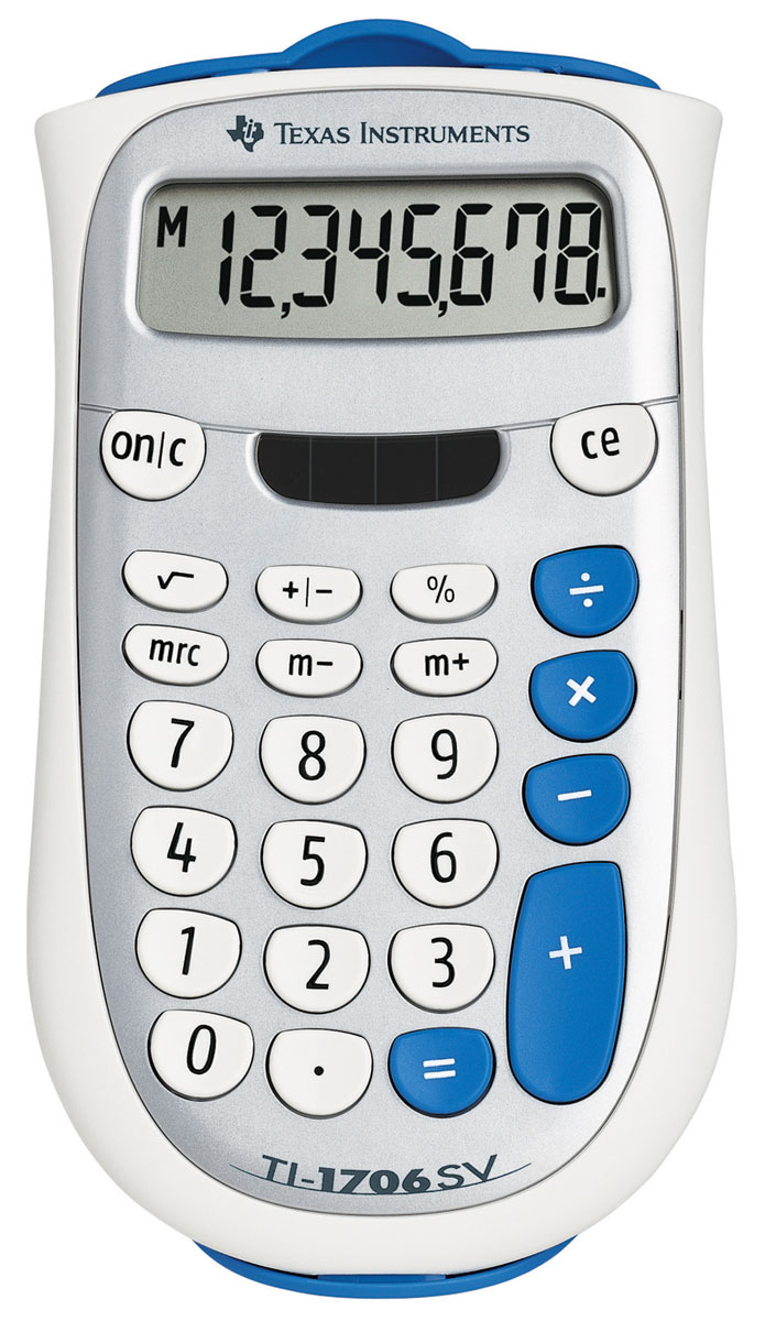 TI-1706 SV Texas Instruments Taschenrechner 