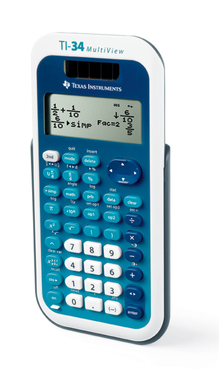 TI-34 MultiView Schulrechner 