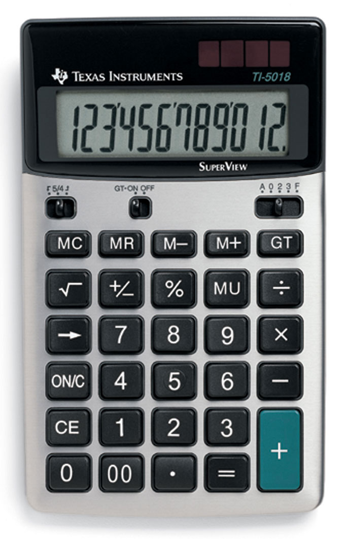 TI-5018 SV Texas Instruments Tischrechner 