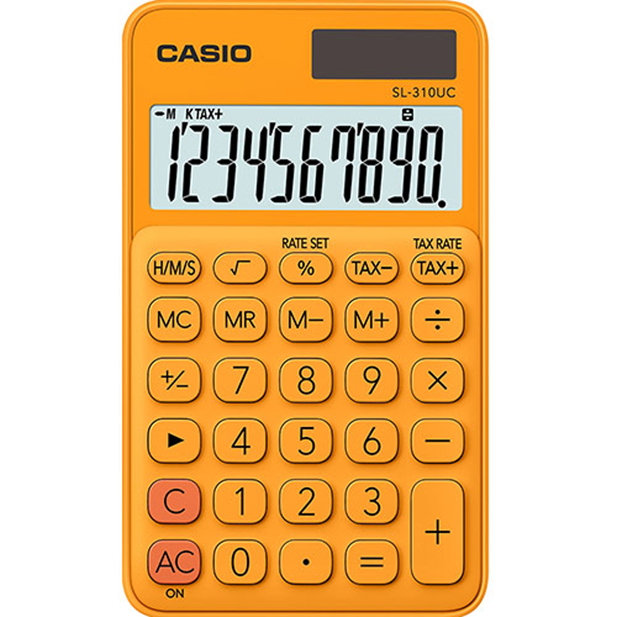 Casio SL-310 UC RG Taschenrechner orange 