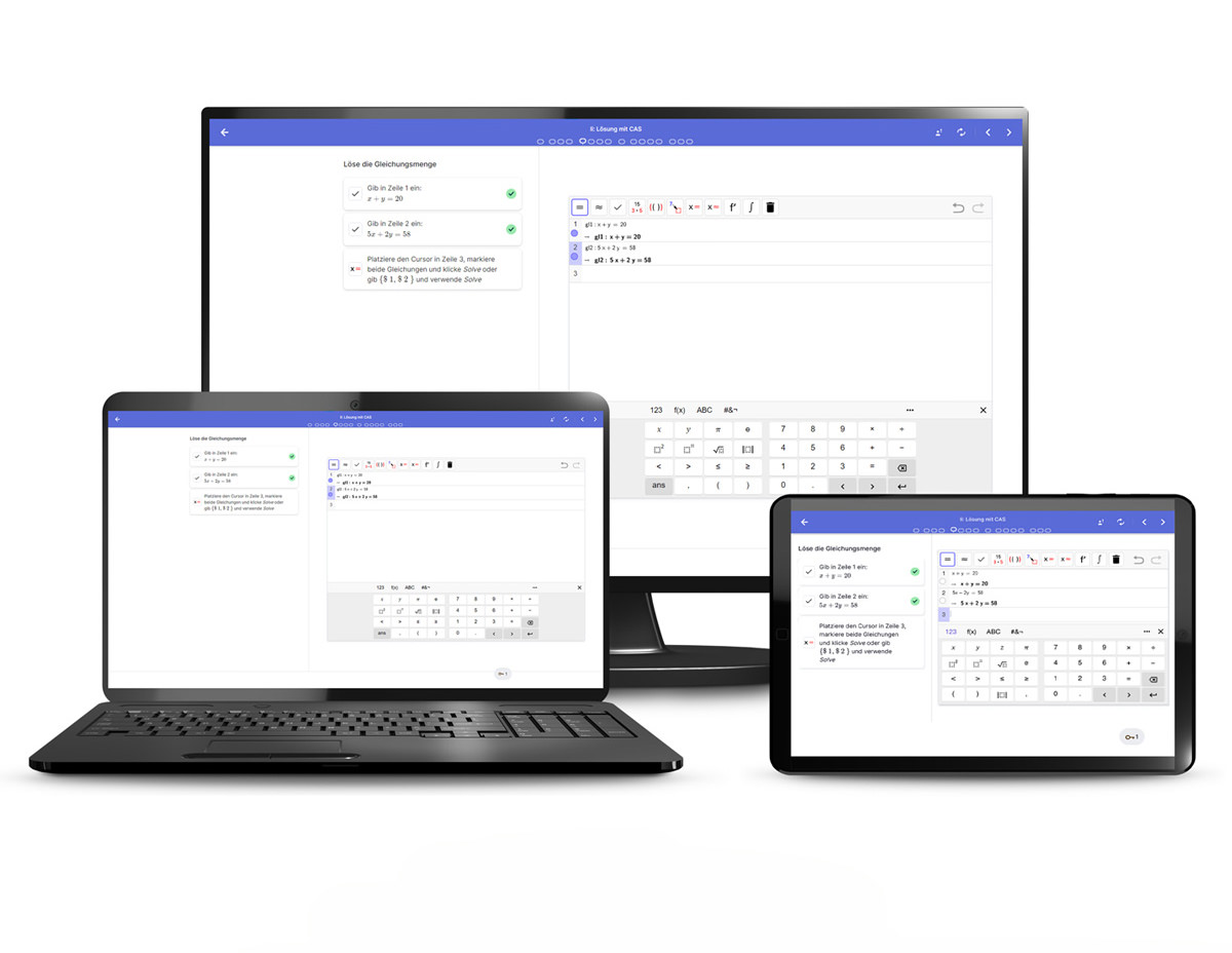 CASIO ClassPad Learning - Lern- und Übungssoftware für Mathematik Promotion-Lizenz bis 31.03.2025 gültig