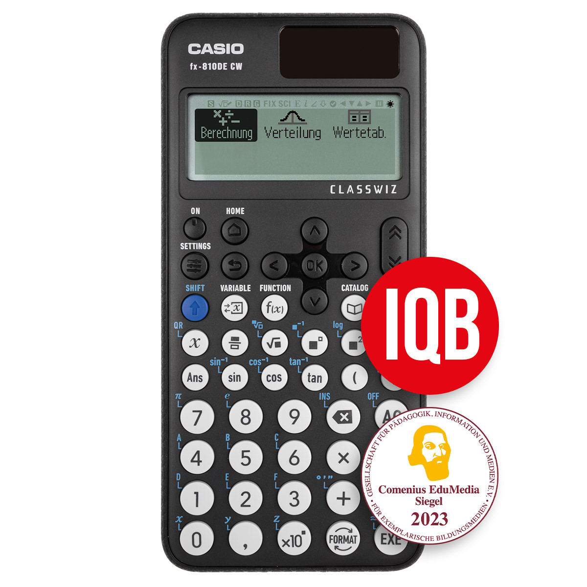 Casio FX-810 DE CW ClassWiz Schulrechner IQB-Standard 