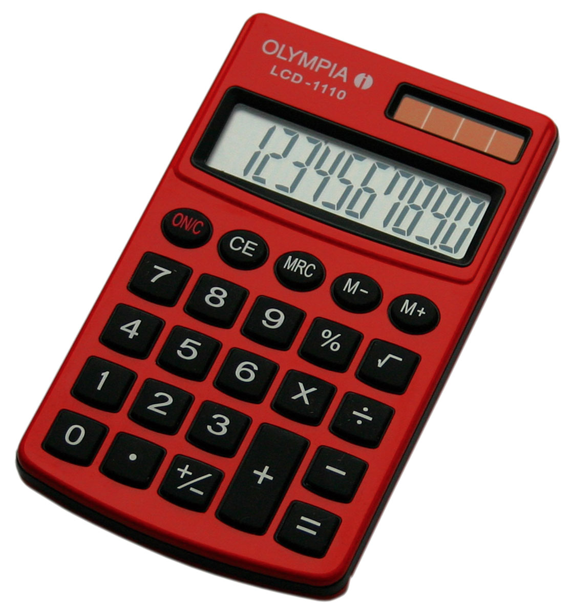 Olympia LCD-1110 - Taschenrechner rot 