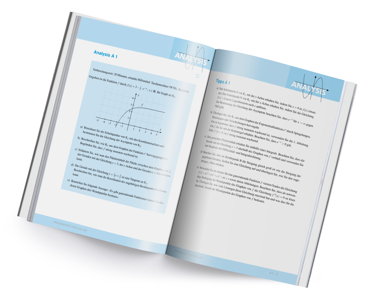 Im Fokus: mündliches Mathe Abitur- 40 Übungskarten Tipps und Lösungen zur Prüfungsvorbereitung