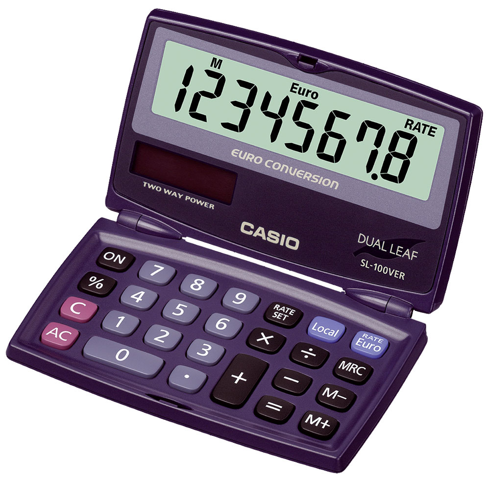 Casio SL-100 VER Taschenrechner 