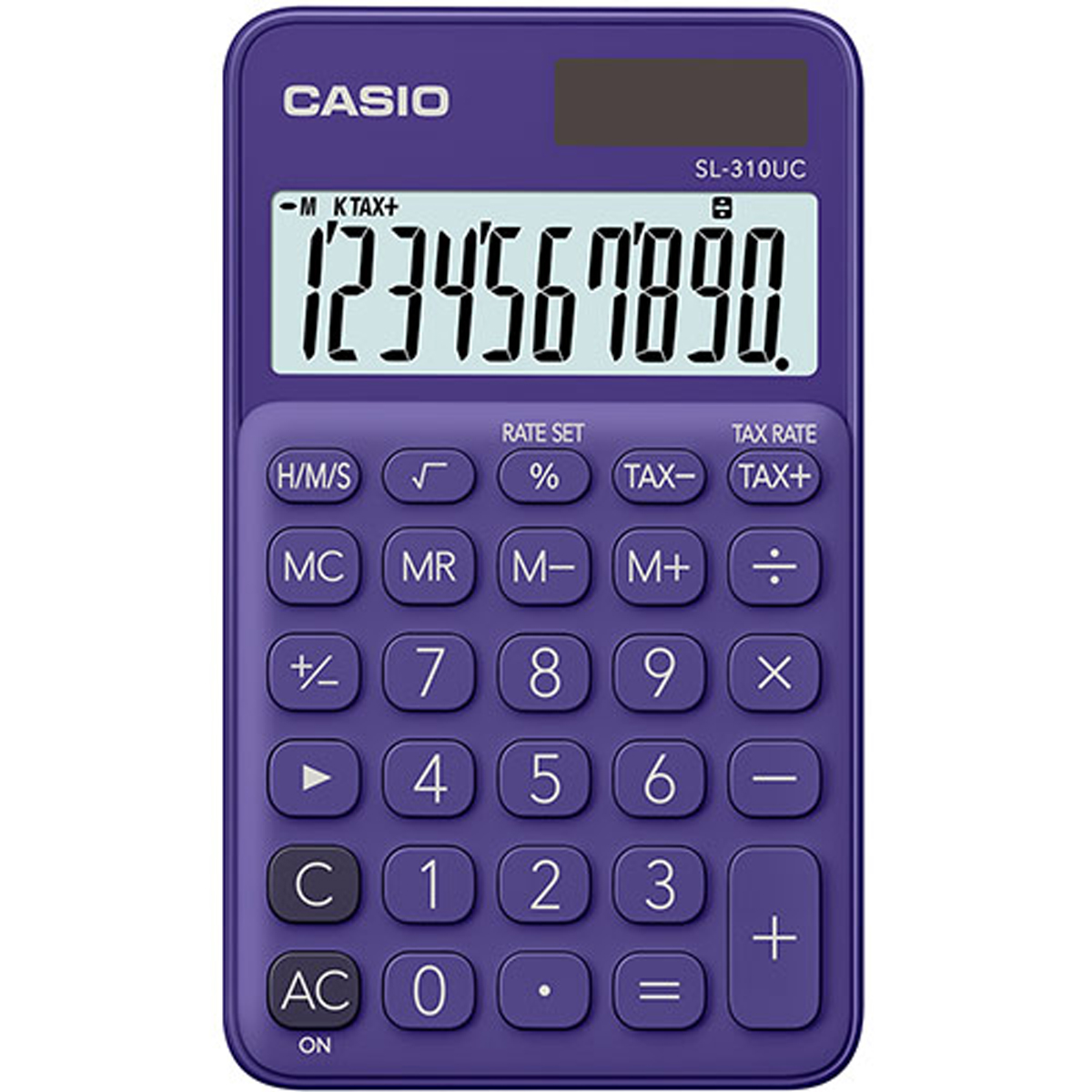 Casio SL-310 UC PL Taschenrechner violett 