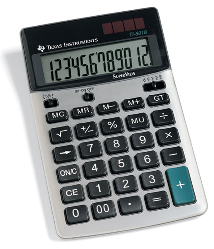 TI-5018 SV Texas Instruments Tischrechner 