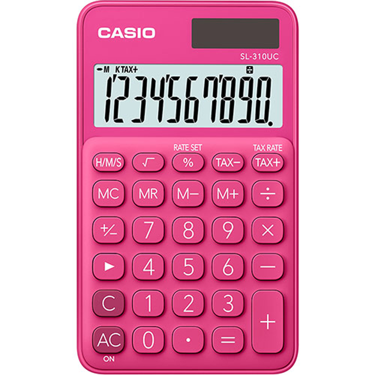 Casio SL-310 UC RD Taschenrechner rot 
